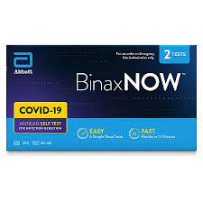 Binaxnow Covid 19 Antigen Rapid Self Test At Home Kit Walgreens