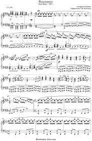 Other arrangements are available in your region. Resonance Sheet Music Soul Eater Anime Sheet Music Sheetmusic Free Com