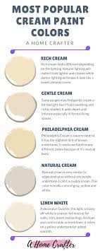 Most Popular Benjamin Moore Cream Paint Colors Cream Paint Colors Cream Paint Paint Colors Benjamin Moore