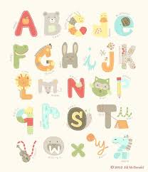 Show And Tell Animal Alphabet Letters Alphabet Illustration Alphabet Design