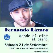 Fernando Lázaro día 21 en la Casa de Cultura de Illescas