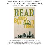 Maine ACLU/Banned Books Week — Barnswallow Books