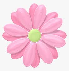 Daisies Clipart Easter - Pink Daisy Flower Clipart, HD Png ...