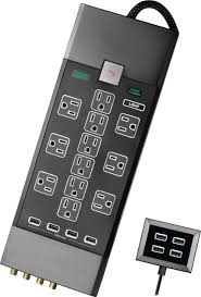 Rocketfish 12 Outlet 8 Usb Surge Protector Strip Black Rf Hts4418 Best Buy