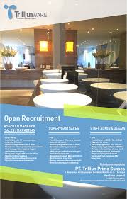 Kami menyediakan produk besi baja lengkap berbagai macam ukuran. Lowongan Plant Manager Pt Trilliun Prima Sukses Its Career Student Entrepreneurship Center