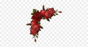 Flowers borders png transparent photo. Borders And Frames Flowers Red Images Red Flower Border Transparent Free Transparent Png Clipart Images Download