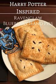 Ravenclaw Blueberry Hand Pies Recipe Harry Potter Food Hand Pies Harry Potter Feast