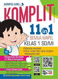 Cara download buku gratis lewat internet. Komplit 11in 1 Semua Mapel Kelas 1 Sd Mi