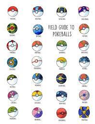Field Guide To Pokeballs Watercolor Print In 2021 Pokemon Rayquaza Pokemon Badges Pokemon Ash And Misty
