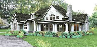 Bungalow house plan designed for a narrow lot and family living with an open floor plan, study, island kitchen, and main floor master bedroom. Bungalow House Plan 3 Bedrooms 3 Bath 2267 Sq Ft Plan 61 116