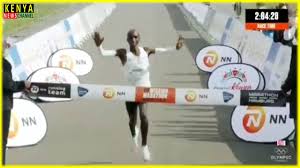 Eliud kipchoge training for sunday's mission marathon in twente. Ew7fcdh4o0ronm