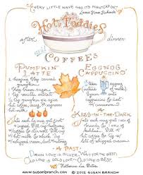 Hot Toddies Susan Branch Blog Susan Branch Blog Hot Toddy Recipe Book