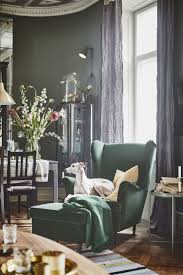 Strandmon Reposapies Djuparp Verde Oscuro Ikea Ikea Ikea Wohnzimmer Zimmer