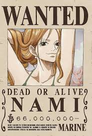 15 harga buronan tertinggi di one piece. Nami Wanted Poster Manga Anime One Piece One Piece Drawing One Piece Bounties