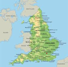 Glasgow er skottlands største by, og det merker man på atmosfæren og variasjonen. Kart England Se Bl A Beliggenheten For Hovedstaden London