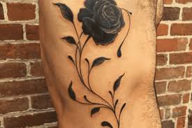 A red rose has a meaning of inner and outer beauty and love. Best Rose Tattoos For Men
