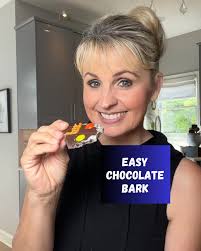 Chocolate BarkMaking chocolate bark is a fun and delicious treat that can  be customized for any season! Start by taking six extra-large candy bars  and placing them