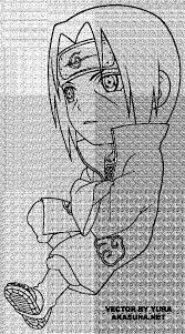 Coloriage Naruto Itachi Enfant Dessin Gratuit A Imprimer