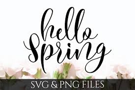 Download Hello Spring Svg Png Files 79981 Svgs Design Bundles