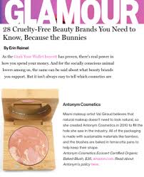 Glamour Names Antonym Cosmetics One Of The Top Cruelty Free Brands Cruelty Free Brands Cruelty Free Beauty Brands Cruelty Free Beauty
