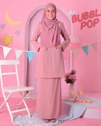 Lokasi, gambar dan harga tiket. Baju Kurung Kedah Carina Crush Pink Muslimahclothing Com