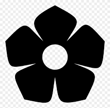 Black and white simple flowers clip art. Simple Flower Silhouette Royalty Free Download Flower Silhouette Clip Art Png Download 766943 Pikpng