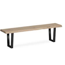 Sold and shipped by the lakeside collection. Black Metal Dining Bench Off 55