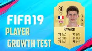 Benjamin pavard fifa 21 career mode рейтинги игрока. Fifa 19 Benjamin Pavard Growth Test Youtube