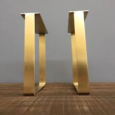 Brass Table Legs 16 Flat Brass Coffee Table Legs Sofa Etsy Brass Table Legs Coffee Table Legs Metal Brass Table