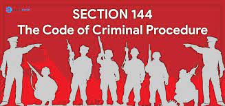 In theory, section 144 embodies very noble ideas. Section 144 Ipc The Code Of Criminal Procedure Legodesk