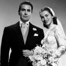 Tyrone Power And Linda Christian Celebrity Couples Tyrone Hollywood Wedding