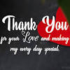 I was so happy when i opened your present. 1