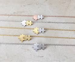 Charm measures 3/4 chain measures 18 long, plus 1 extender. Puzzle Necklace Autism Puzzle Puzzle Piece Necklace