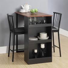 The complete set features a minimalist design allowing it simply adjust the table and chair height to your desired size. Dorel Living 3 Piece Counter Height Bar Set Counter Height Pub Table Home Kitchens Tiny House Interior