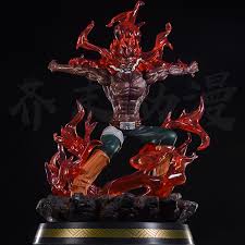 All naruto mugen games in one place. 31cm Japanese Anime Narutod Night Guy Pvc Action Figure Toys Gk Eight Door Armor Illuminated Light Night Guy Staute Toy Kid Gift Aliexpress