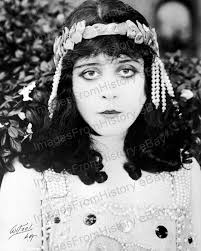 8×10 Print Theda Bara Beautiful Portrait by Witzel #2995