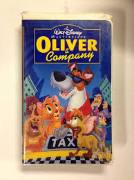Walt Disney Oliver Company Vhs Masterpiece Collection Clamshell Children Fam Oliver And Company Classic Disney Movies Childrens Movies
