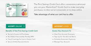 You're in control of purchases. First Savings Credit Card Everything You Need To Know Cashcardhub