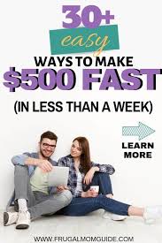 Cleaning and organizing a garage or a room in their house. How To Make 500 Dollars Fast In Less Than A Week 30 Legit Ways To Make 500 Fast