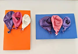 We've got printable cards for them! Simple Diy 3d Balloon Birthday Card Craft For Kids Hands On As We Grow