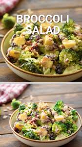 Broccoli Salad Recipe Kelly Repassante En 2020 Recette De Salade De Brocoli Salade Brocoli Recette Salade