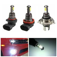 10w 6000k Led Fog Light H4 H7 H11 9006 Hb4 9005 Hb3 H16 Driving Lamp Bulb White Sale Banggood Com