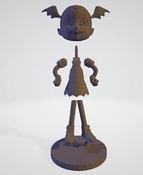 Vampirina vampirina.otf 33 kb | está fuente fue diseñada para que la disfrutes, mientras ves 'vampirina' en disney junior (en cualquier idioma). 3d Printed Vampirina By Claudio Carrizo Pinshape