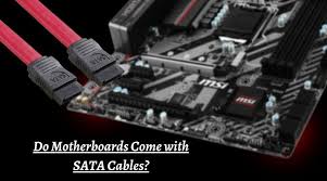 Sata includes both a data cable and a power cable. Do Motherboards Come With Sata Cables Here S What You Should Know
