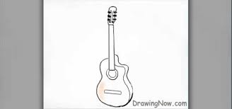 Pen & ink drawing tutorials | how to draw a dahlia flower with a flex nib fountain pen. How To Draw A Guitar Drawing Illustration Wonderhowto