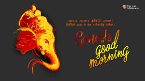 5 devotional good morning gajanan pictures. 250 Good Morning Ganesha Wallpapers Hd Images Download