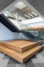 Stair With Platform Staircase Design Railing Design Stairs