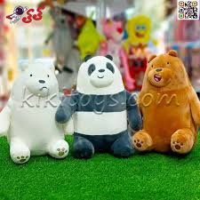 خرید و قیمت عروسک پولیشی خرس های کله فندوقی بزرگ 40 سانت Plush toys اسباب  بازی | ترب