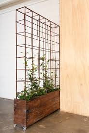 Planters Custom Wood Steel Planters Bangs Boutique Vertical Garden Small Studio Apartments Garden Wall