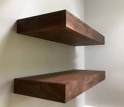 Get free shipping on qualified floating wall mounted shelves or buy online pick up in store today in the storage & organization department. Floating Shelves Walnut Kitchen Shelves Modern Shelf Modern Shelves Open Shelves Open Kitchen Floating Shelf Walnut Easy Install In 2021 Floating Shelves Walnut Floating Shelves Modern Shelving